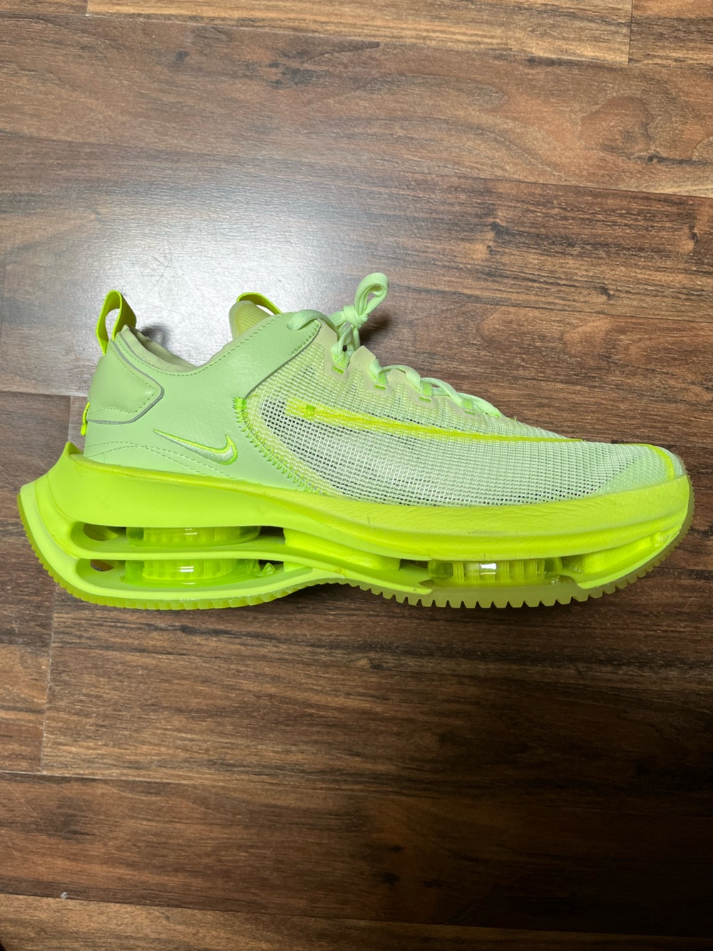 Nike Neon Yellow-Green Air Max Running Shoe